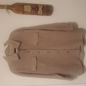 Oversize Wool Shirt Jacket